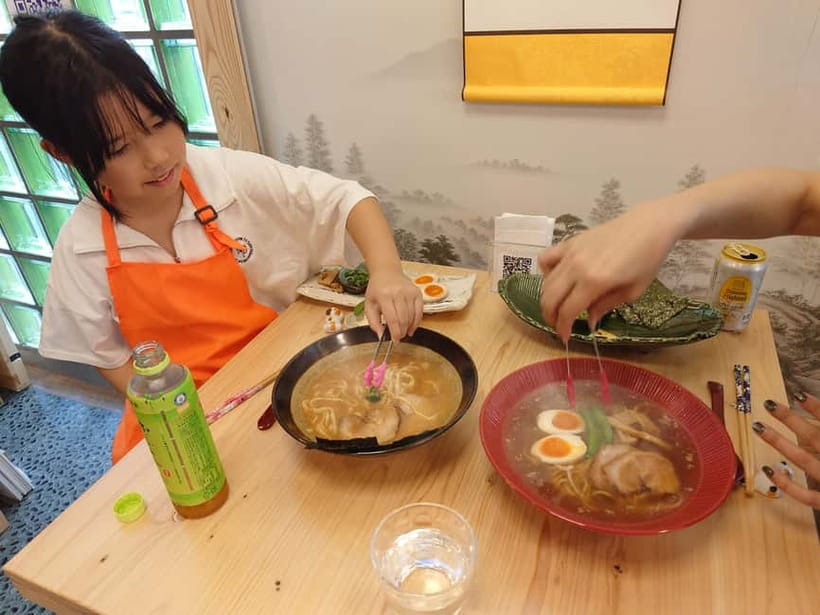 Made from flour in 30min! Ramen-noodle Making Experience! - Drinks and snacks add real value
