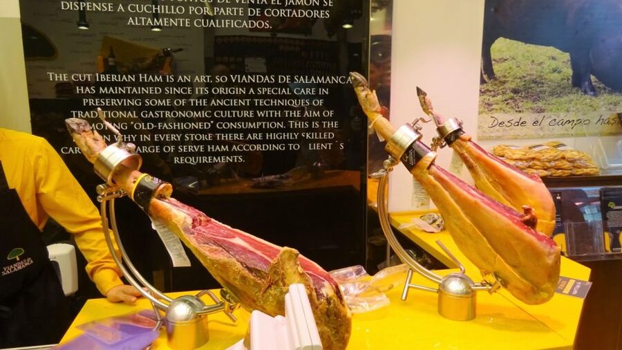 Madrid: Iberico Ham and Spanish Wine Small-Group Food Tour - Spanish wine alongside the cured meats