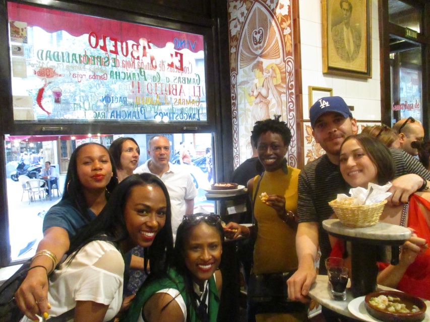Madrid: Old Madrid Walking Food and Wine Tour - The Tapas Stops: What You May Taste