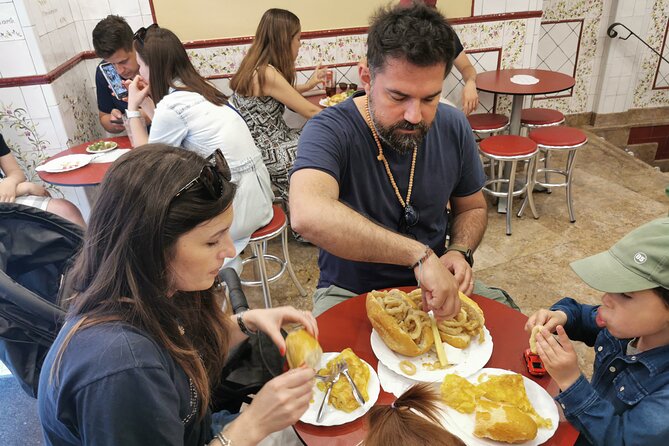 Madrid: Street Food Walking Tour in the Plaza Mayor Area - The calamari sandwich, Madrid’s messy classic