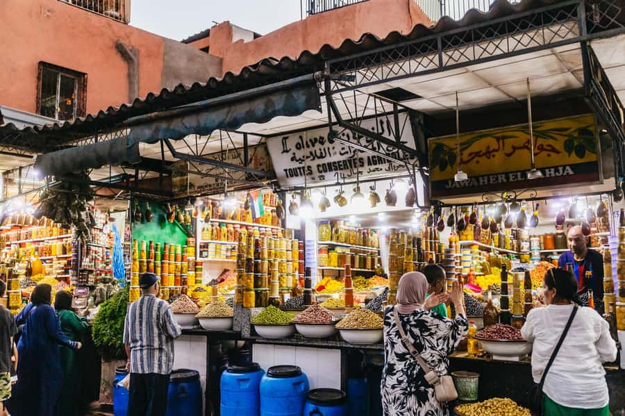 Marrakech: Authentic Moroccan Food Walking Tour & Dinner - Route two: Msemen Amer, Sfenj, and the open-air grill