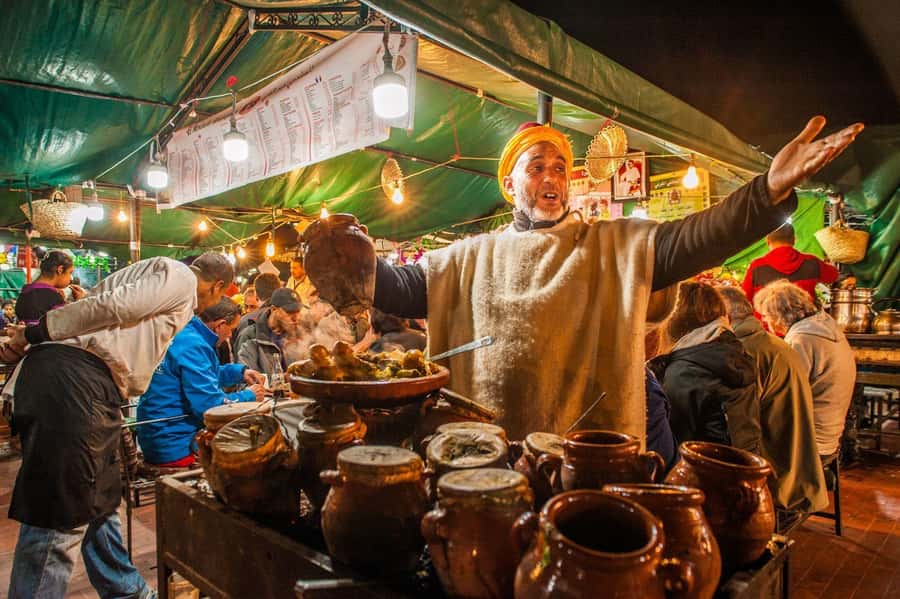 Marrakech: Jemma El Fnaa Food Tour with Dinner - Starting at Jemaa el Fnaa after dark