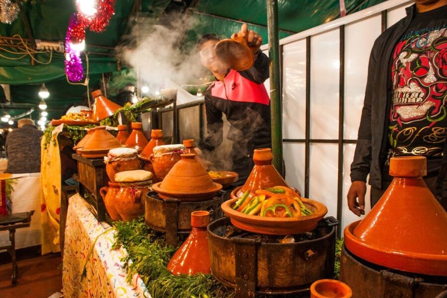 Marrakech: Jemma El Fnaa Food Tour with Dinner - Food quantity and dietary limits