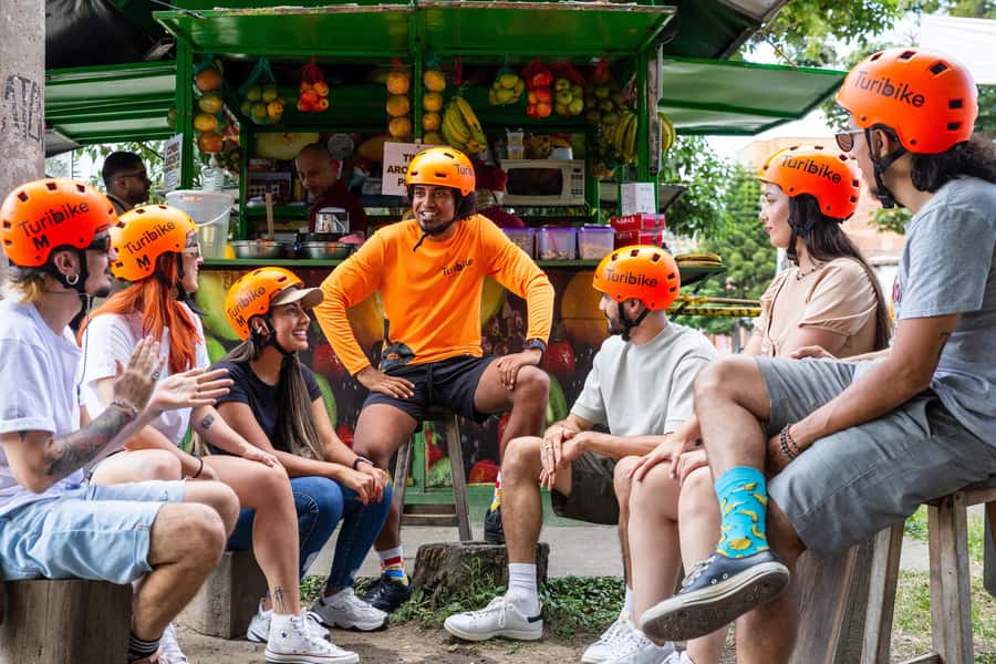 Medellín: E-bike and Foodie Tour - Starting in an industrial street near Turibike