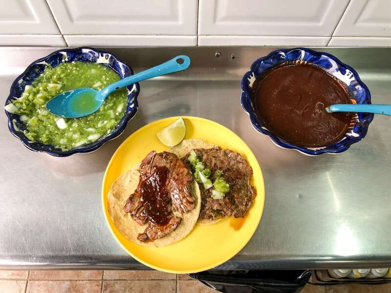 Mexico City: Tacos & Mezcal Night Food Tour - The Michelin-recognized stop and its famous street-taco setting
