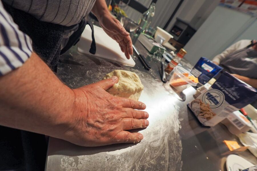 Milan: Italian Cooking Class with Food and Wine - Making pasta from scratch