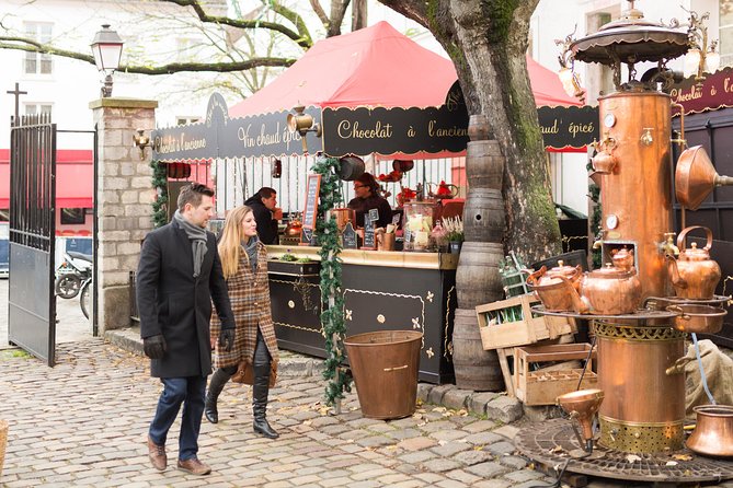 Montmartre Hill French Gourmet Food and Wine Tasting Walking Tour - Wine, cheese, and a proper pause