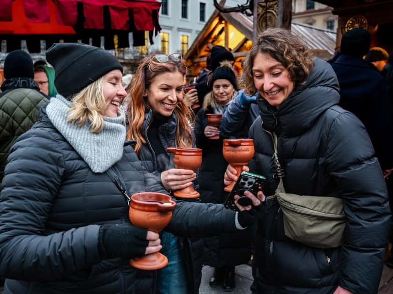 Munich: Christmas Markets Food & Drink Tour - The Residenz Christmas village