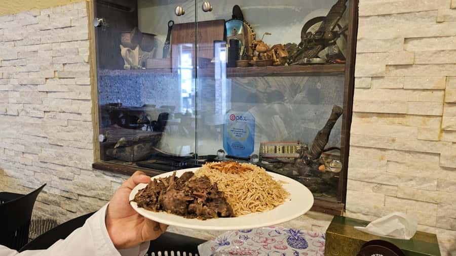 Muscat: Omani Food Tour with Shuwa & Halwa - Stop one: shuwa, Oman’s slow-cooked centerpiece
