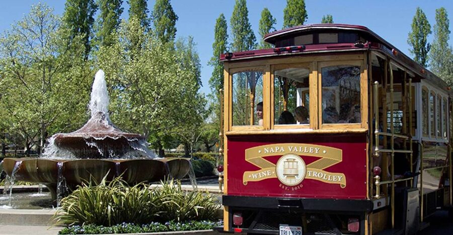 Napa Valley: Wine Tasting Tour by Open Air Trolley & Lunch - The three winery visits