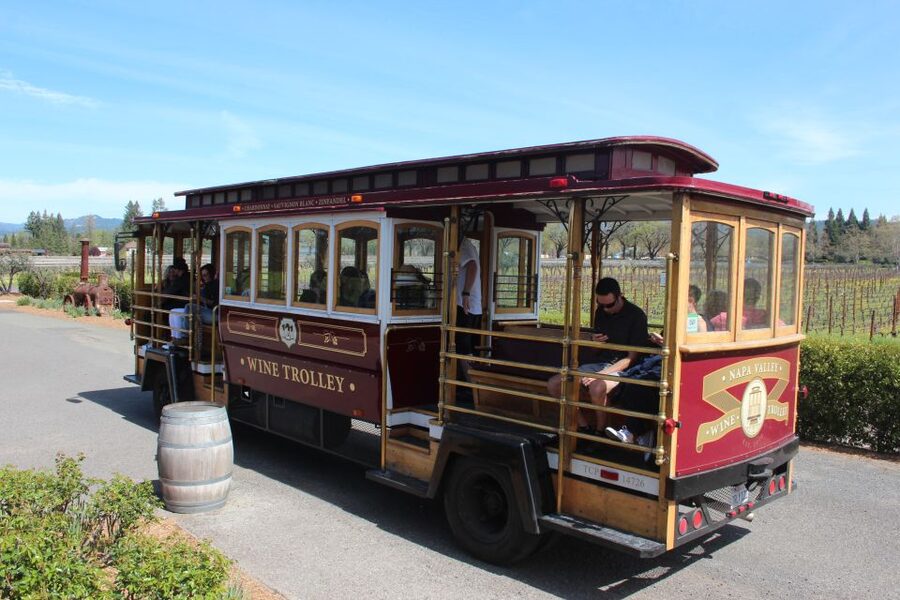 Napa Valley: Wine Tasting Tour by Open Air Trolley & Lunch - Cosentino, Napa Cellars, Freemark Abbey, Rutherford Ranch, and Monticello