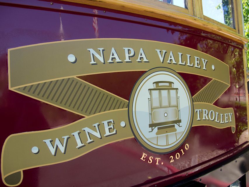 Napa Valley: Wine Tasting Tour by Open Air Trolley & Lunch - The real cost: $135 plus the tasting fees