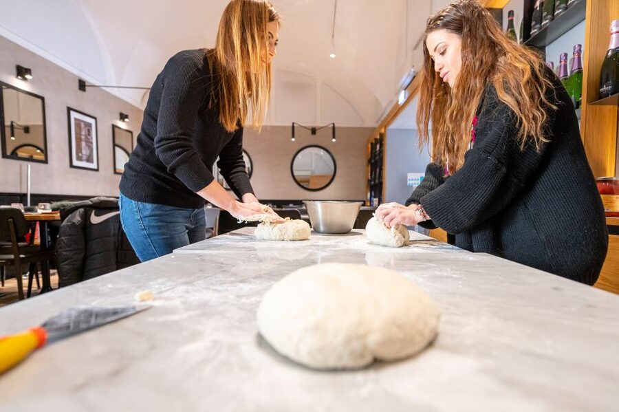 Naples: Authentic Neapolitan Pizza Making Class - Enjoying the meal you made