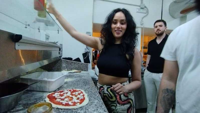 Naples: Pizza Making Class with Neapolitan Chef and drink - Arriving at Gusto Marigliano on Via Medina