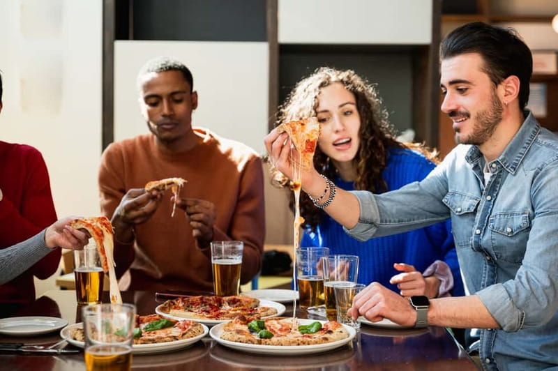 Naples: Premium Pizza Class From Dough to Dessert & Wine - Stretching, topping, and the wood-fired oven