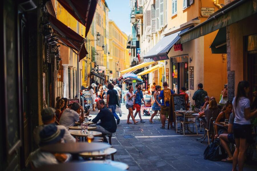 Nice: Guided Food & Wine Walking Tour with Full Meal - Starting at Place Massena with an appetite