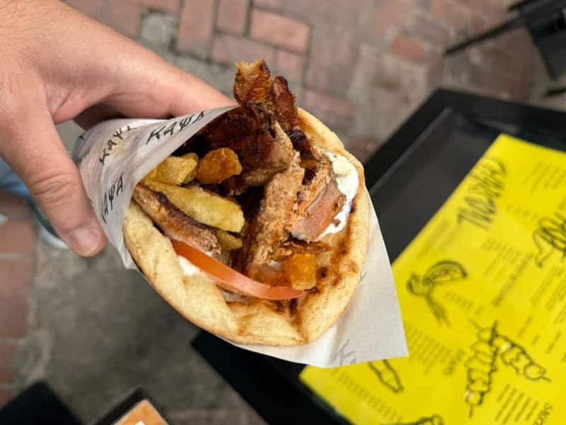 No Diet Club - Unique local Food Tour in Athens! - Sweet finishes with loukoumades