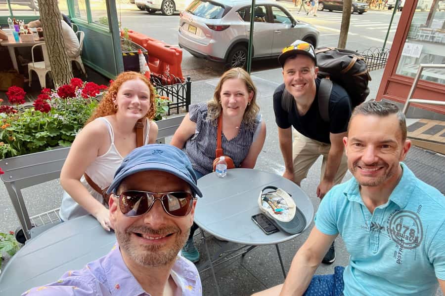 NYC: Greenwich Village Food Tour - Mexican tacos and an Italian arancini rice ball