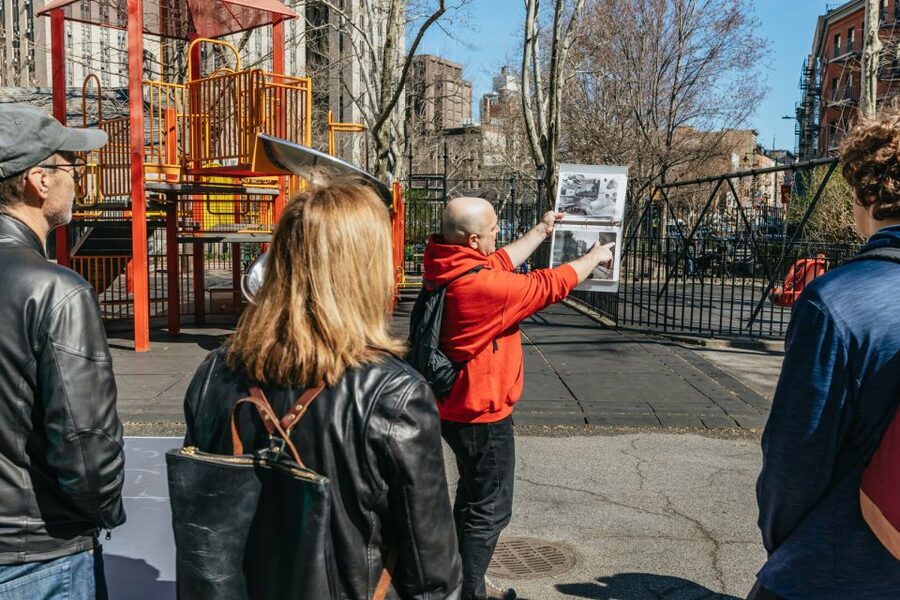 NYC: Taste the American Dream a Lower East Side Food Tour - Columbus Park and the first taste of Chinatown