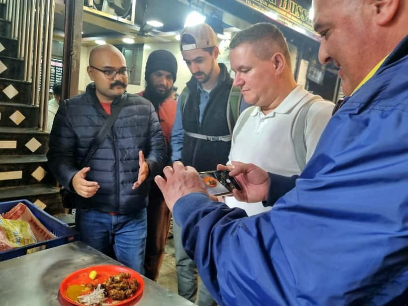 Old Delhi Food Tour: A Night Time Feast - The vegetarian skewer that surprises meat eaters