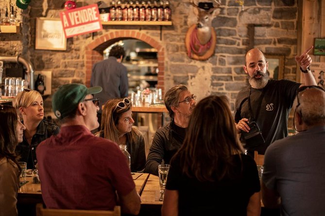 Old Quebec City Food Tour with 10+ Autentic Local Tastings - BEClub Bistro brings brisket and a local wine