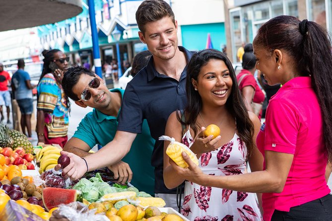 Original Bajan Walking Food Tour - The first bites: fruit, stalls, and local flavor