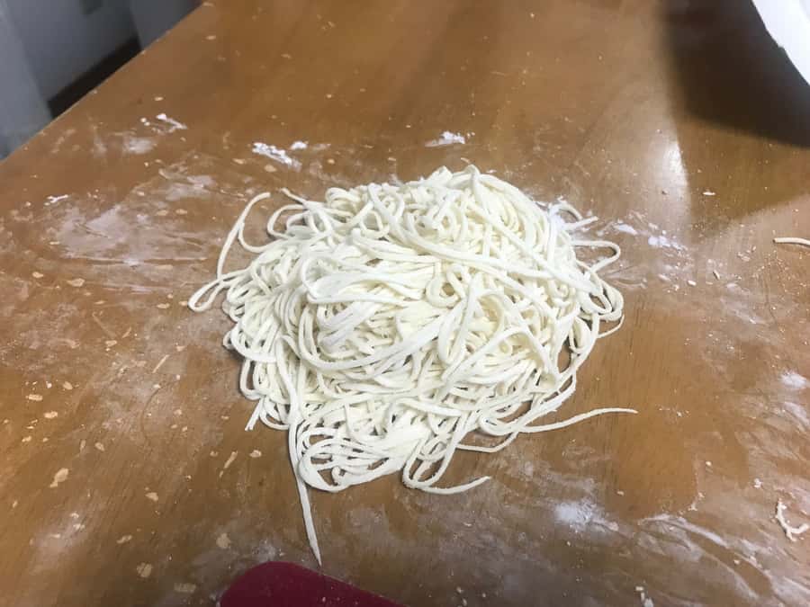 Osaka: Ramen and Gyoza Cooking Class in Dotonbori - Eating the meal you made