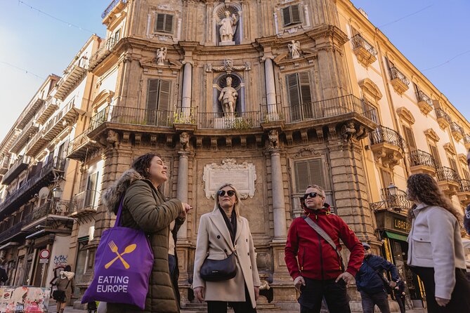 Palermo Evening Food & Wine Tour with Eating Europe - Three mini arancine at Salumeria Alcolica