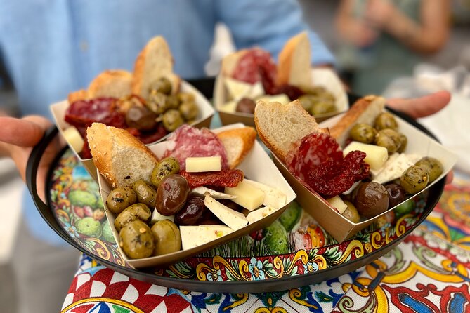 Palermo Food Tour: 10+ Tastings of Arancini, Cannoli, Wine & More - How much food do you really get?