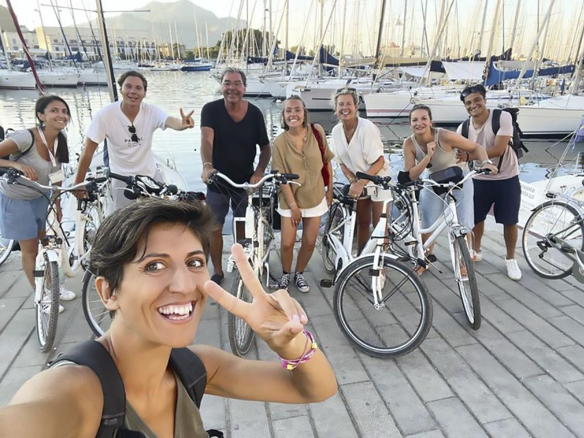 Palermo: Guided Bike Tour with Street Food Tasting - Across the Cassaro to San Francesco Church