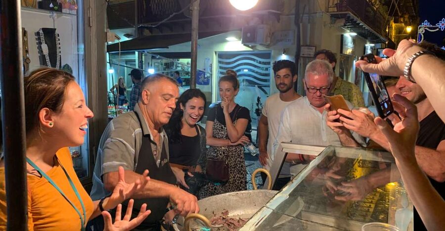 Palermo: Small Group Night Street Food Tour - Meeting at Teatro Massimo after sunset