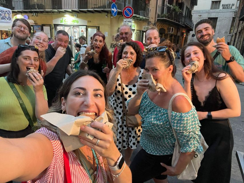 Palermo: Small Group Night Street Food Tour - The sweet finish at a pastry shop