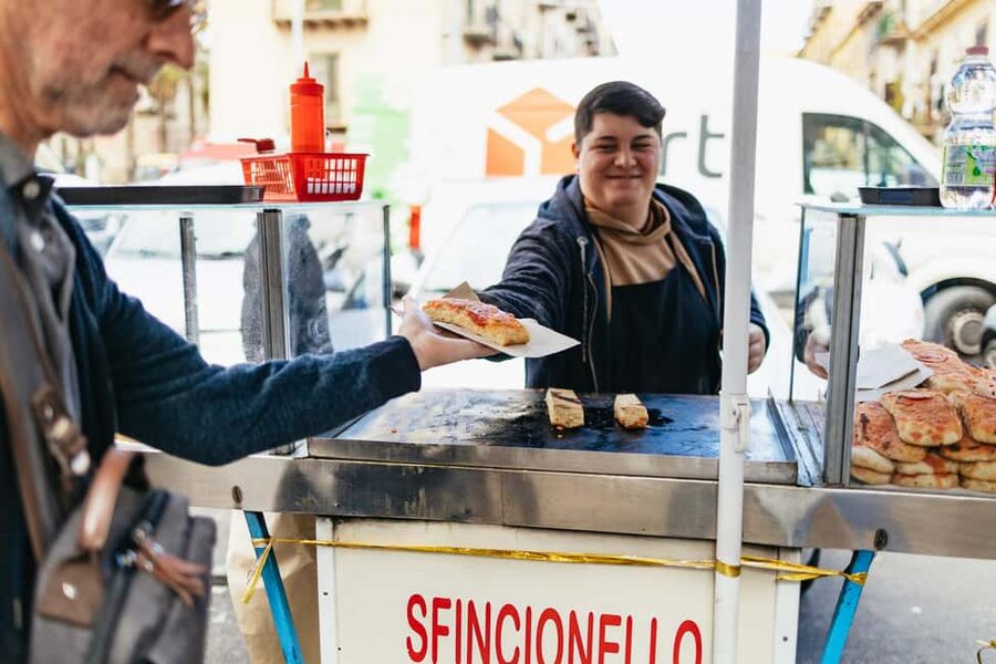 Palermo: Street Food and History Walking Tour - Palermo Cathedral and its famous sundial