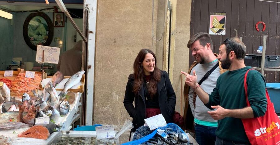Palermo: Street Food and Local Market Tasting Tour - The original arancina stop