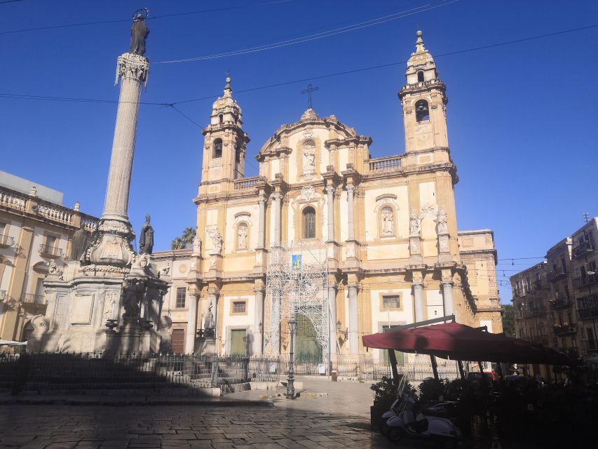 Palermo: Street Food Walking Tour at Sunset - Starting at Quattro Canti as Palermo turns golden
