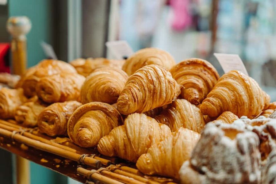 Paris: Pastries and Chocolate Walking Food Tour - Starting with a serious pain au chocolat