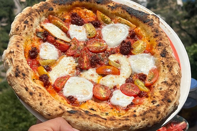 Pizza Class experience on Amalfi coast - Francesca’s lemon ice cream and the sweet finish