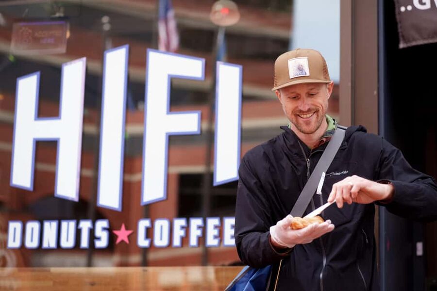 Portland: Walking Food Tour – Warm Donuts & History - The second donut stop: compare styles, not just flavors