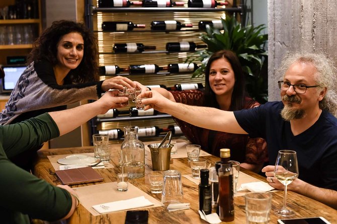 PREMIUM Semi-Private Athens Afternoon Food Tour & Wine Tasting - Meeting in Syntagma and reaching Monastiraki