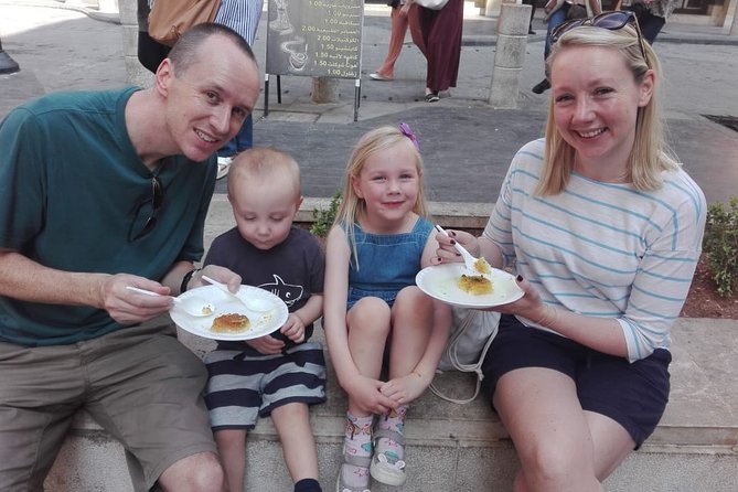 Private Street Food and Walking Tour Amman Downtown - Kunafa and cardamom coffee