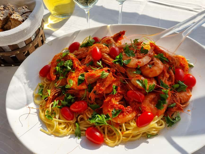 Rhodes: Sunset Cruise w/ Gourmet Buffet, Drinks & Live Music - Greek buffet with room for different diets
