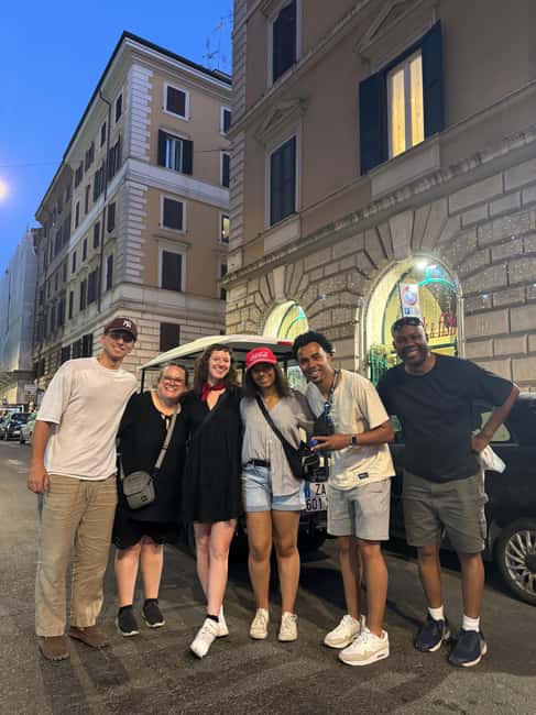 Rome: 3-Hour Private Golf Cart Tour with Culinary Tasting Included - Key points to know before you book