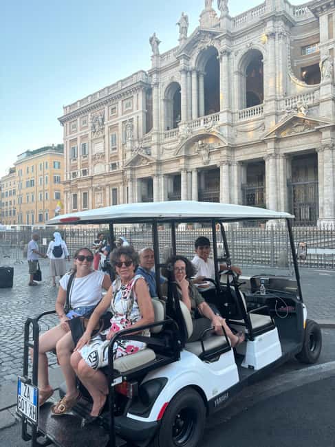Rome: 3-Hour Private Golf Cart Tour with Culinary Tasting Included - Why a golf cart makes sense in Rome