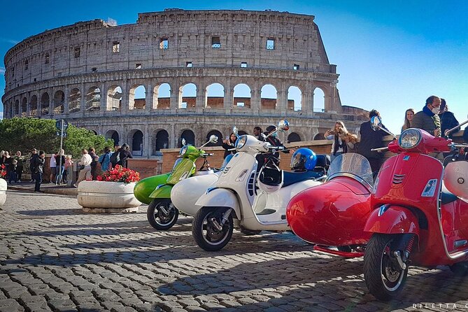 Rome Afternoon Sightseeing Vespa Sidecar Tour with Gourmet Gelato - Why a Vespa sidecar works so well in Rome