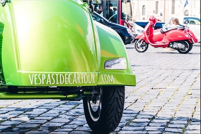 Rome Afternoon Sightseeing Vespa Sidecar Tour with Gourmet Gelato - The Pantheon provides the main interior visit