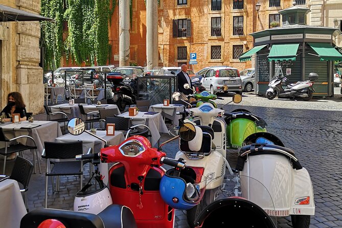 Rome Afternoon Sightseeing Vespa Sidecar Tour with Gourmet Gelato - Janiculum Hill brings the best broad view