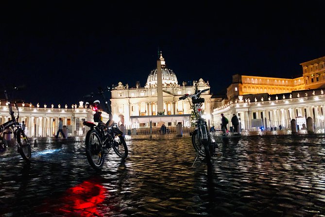 Rome by Night - Ebike Small Group Tour - Food and Wine (Option) - Food, wine, and a useful pause in the ride