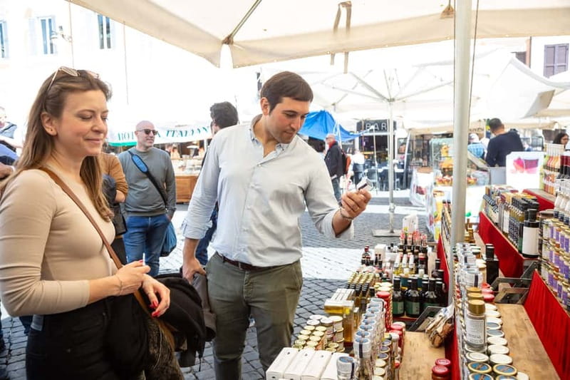 Rome: Eat Like a Roman Ghetto & Campo de' Fiori Food Tour - Key points to know before booking