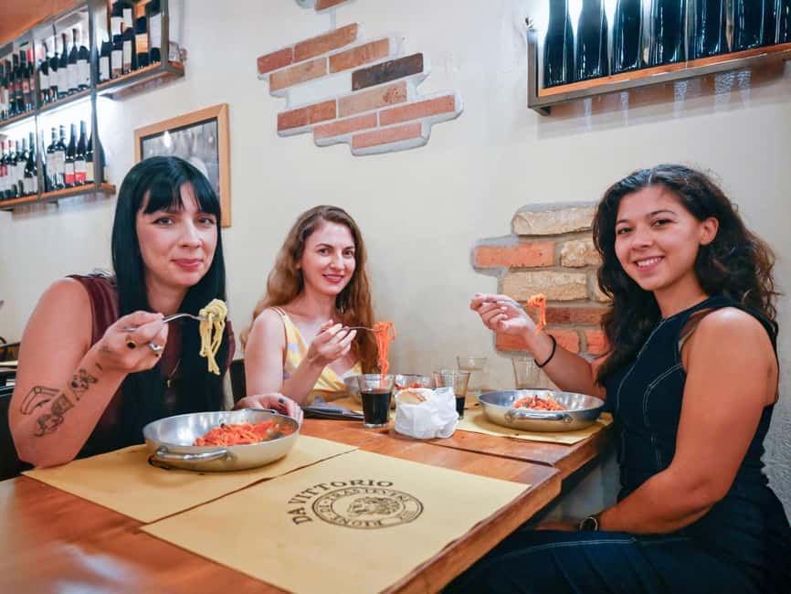 Rome Food Tour: Hidden Gems of Trastevere with Dinner & Wine - Dietary, mobility, and practical limits