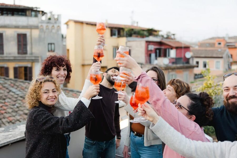 Rome: Food Tour of the Historic Center with Rooftop Spritz - Bona and Boccione: Roman pizza and a Jewish bakery tradition